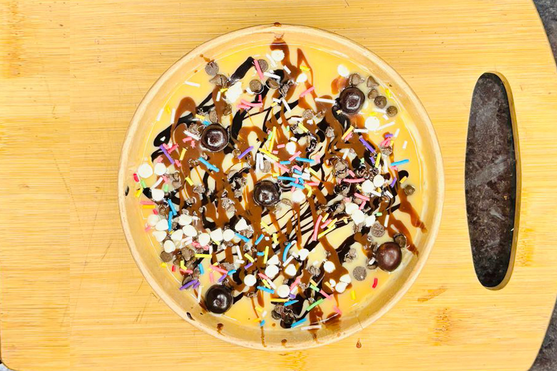 White Chocolate Bowl