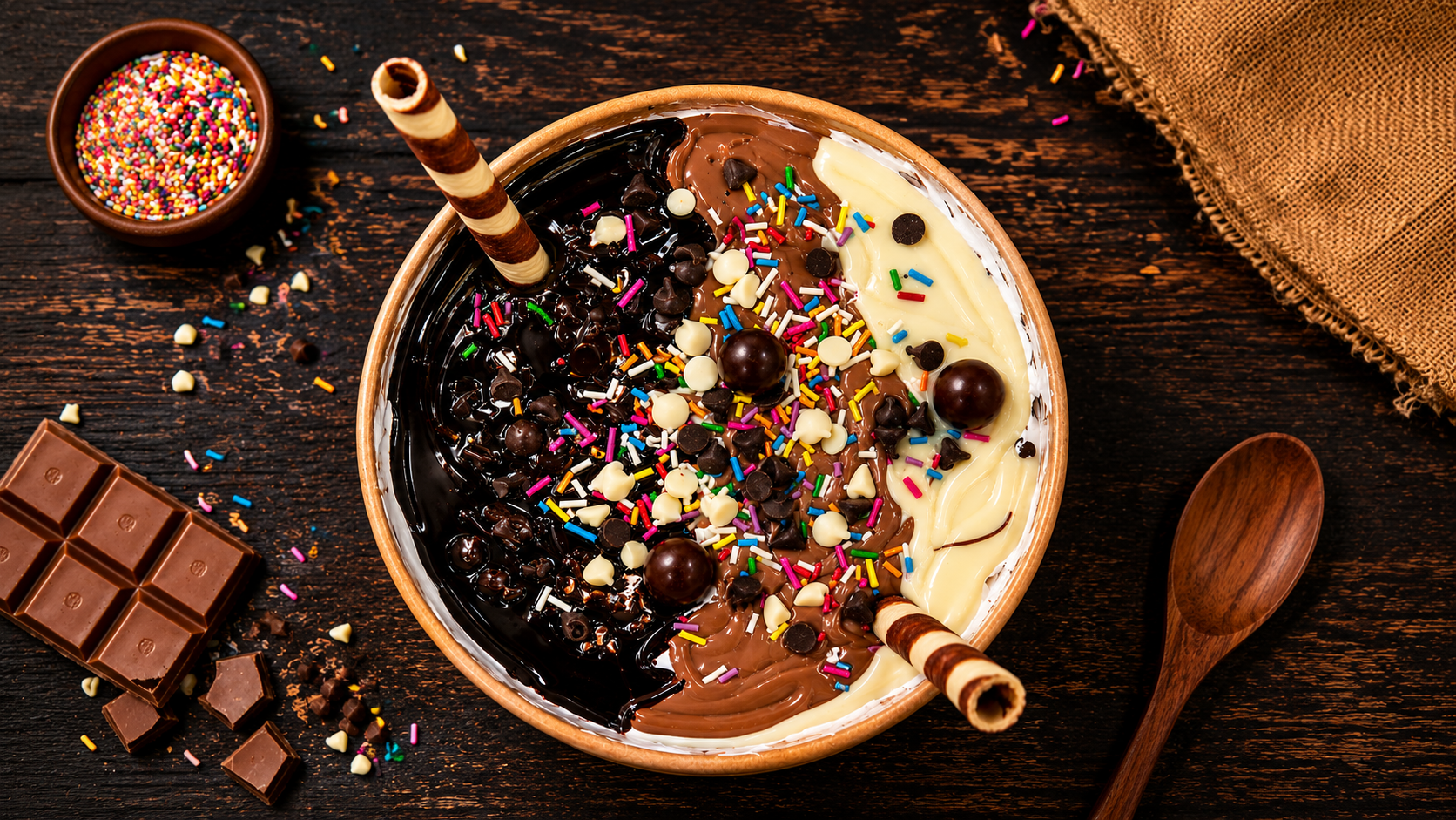 Classic Triple Chocolate Bowl
