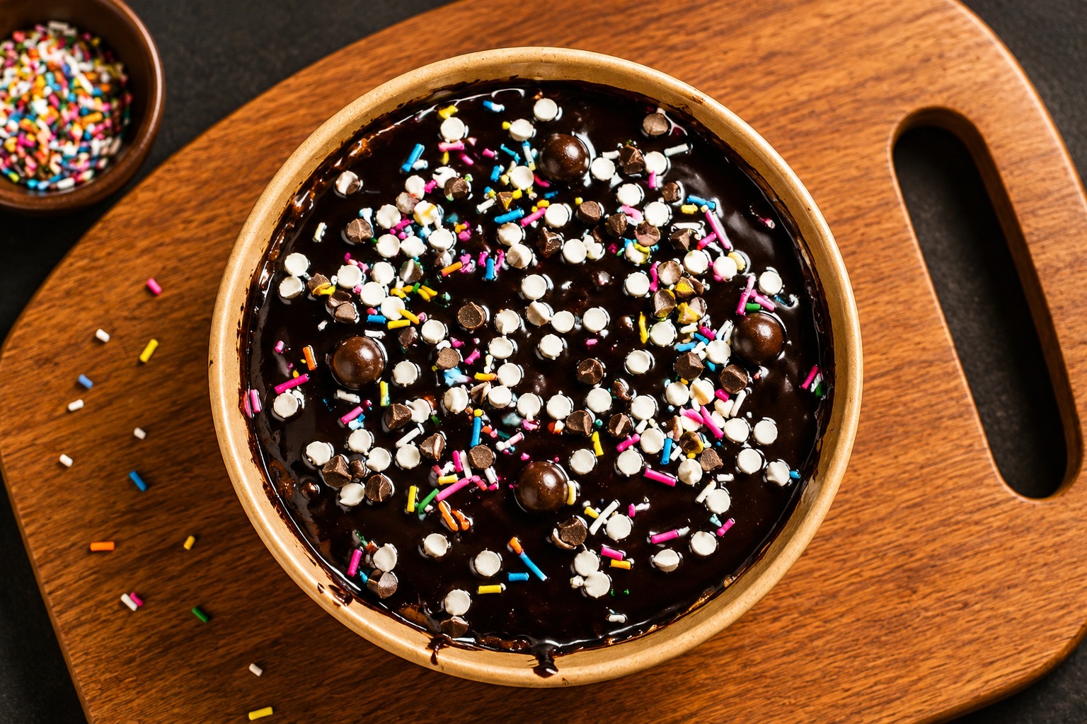 Classic Dark Chocolate Bowl